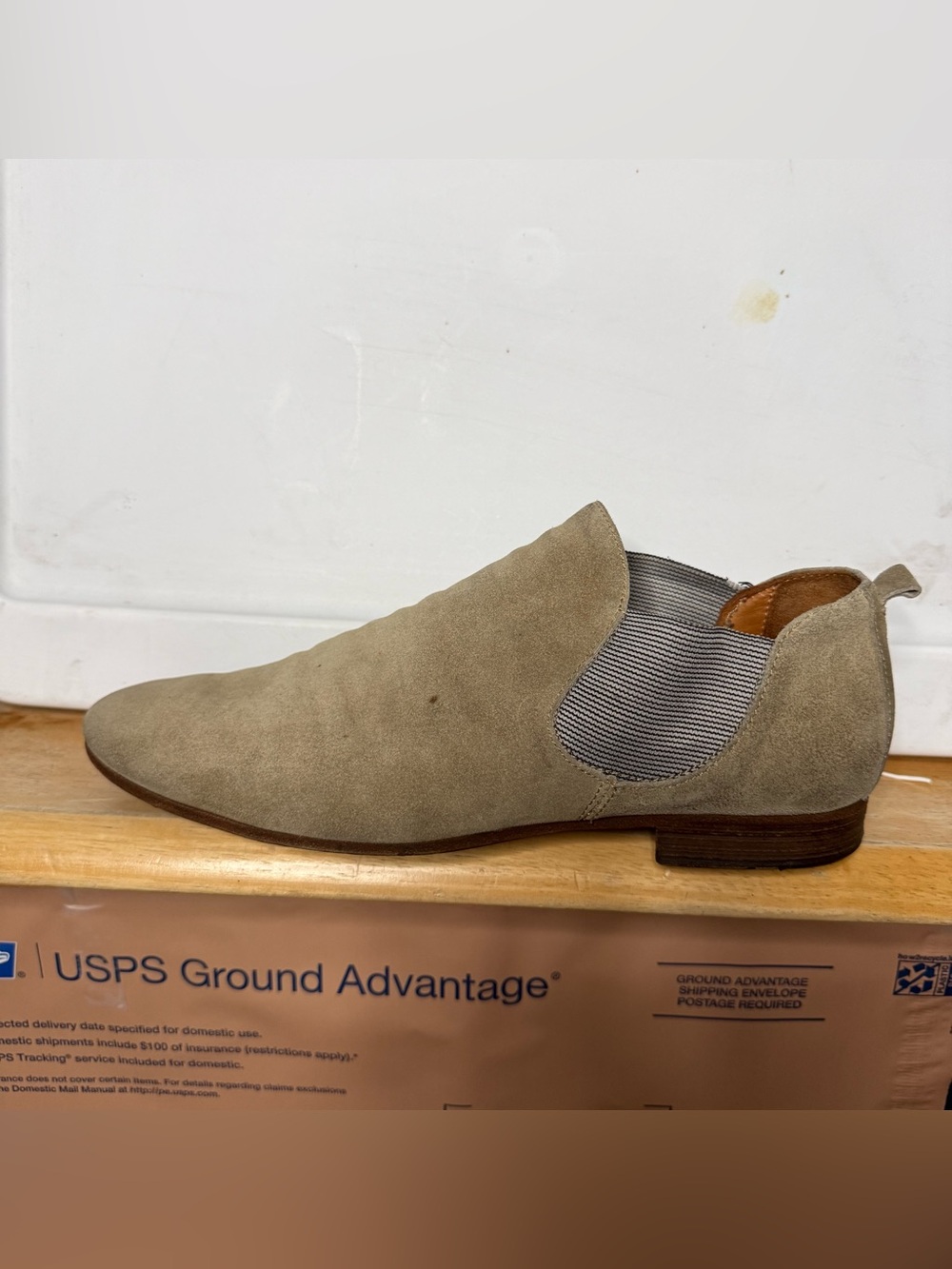 Fiorentini + Baker scarpa uomo beige vintage shoe man Size EU 42 US 9